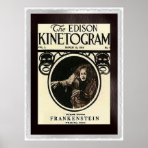 Frankenstein 1910 plakatdrucke