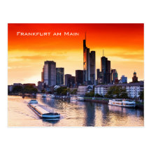 Frankfurt 001D Postkarte