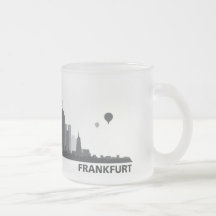 Frankfurt City Skyline Tasse / Becher