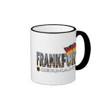Frankfurt Deutschland Tee Tasse
