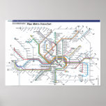 Frankfurt-Metro Plakat