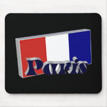 Frankreich 3D Mauspads