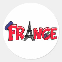Frankreich-Aufkleber