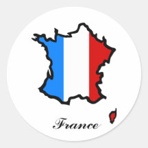 Frankreich-Aufkleber