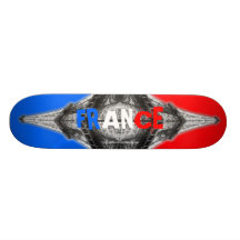 Frankreich-Eiffelturm-Paris-Skateboard Individuelles Deck