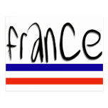 Frankreich-Farben! Postkarten