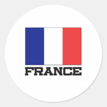 Frankreich-Flagge Sticker
