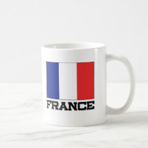 Frankreich-Flagge Teehaferl