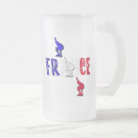 Frankreich-Geschwindigkeits-Skateneis-Skaten-Bierb Kaffeetassen