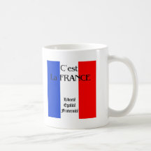 Frankreich Kaffee Tasse