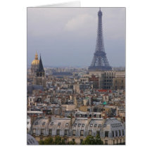 Frankreich, Paris, Stadtbild mit Eiffelturm Karten