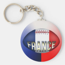 Frankreich-Rugbyball Schlüsselband