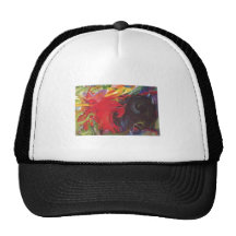 Franz Marc - das Kämpfen bildet das 1914 Farbschwa Trucker Cap