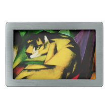 Franz Marc-Tiger-Gürtelschnalle