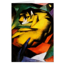 Franz Marc - Tiger Karten