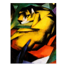 Franz Marc - Tiger Postkarten