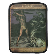 Franz von Stuck - Herkules und die Hydra iPad Sleeves