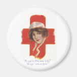 Franzose-Krankenschwester-Engel Kühlschrankmagnet