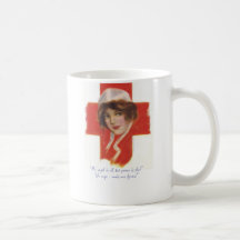 Franzose-Krankenschwester-Engel Teetasse