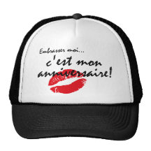 Franzosen küssen mich Geburtstag Baseball Cap