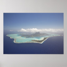 Französisch-Polynesien, Tahiti, Bora Bora. Plakatdrucke