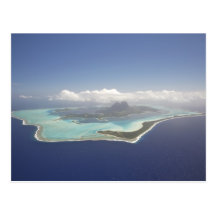 Französisch-Polynesien, Tahiti, Bora Bora. Postkarten