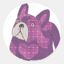 Französische Bulldogge Aufkleber