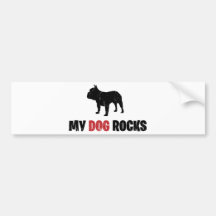 Französische Bulldogge Autosticker