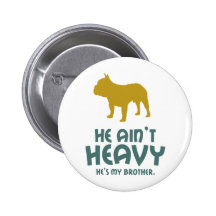 Französische Bulldogge Button