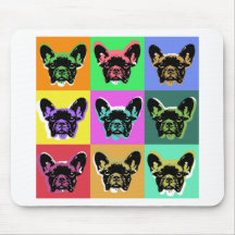 Französische Bulldogge Mousepads