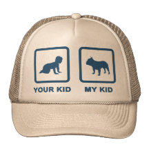 Französische Bulldogge Netzcap