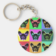 Französische Bulldogge Schlüsselbänder