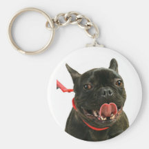 Französische Bulldogge Schlüsselbänder