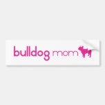Französische Bulldoggen-Mamma Autoaufkleber