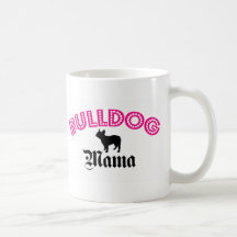 Französische Bulldoggen-Mutter Kaffee Haferl