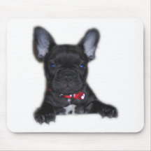 Französische Bulldoggen-Welpe Mousepads
