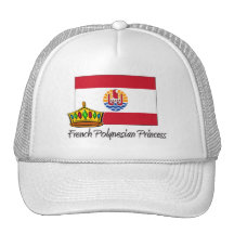 Französische polynesische Prinzessin Kappen