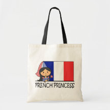 Französische Prinzessin Bag Leinentaschen