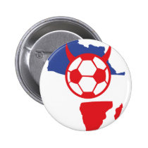französischer Fußballteufel Afrika-Form buttons