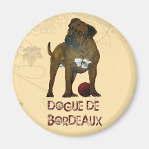 Französischer Mastiff Kühlschrankmagnet