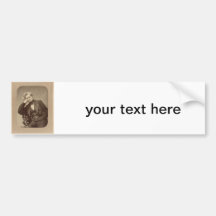 Französischer romantischer Komponist Hector Berlio Auto Sticker