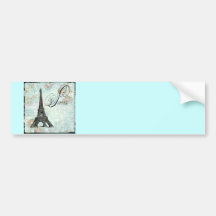 Französisches Design Paris-La-Ausflug-Eiffels Autosticker