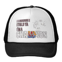 Französisches polynesisches und ein Meister Trucker Cap