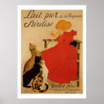 Französisches reines Milch-Plakat