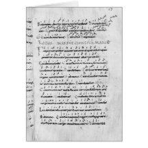 Frau 18 Annahme fol.69 von 'Troparium Karte