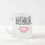 Frau - mattierter Becher Kaffeetassen