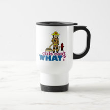 Frauen-Feuerwehrmann Kaffee Tassen
