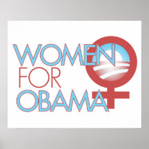 Frauen für Barack Obama 2012 Plakat