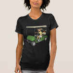 Frauen-Golfspieler-Wagen Hemd