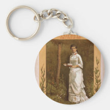 Fräulein Jenniebelle Neal mit Hutchinson-Familie Schlüsselanhänger